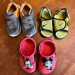 Bundle of Baby Boy Shoes—8C
